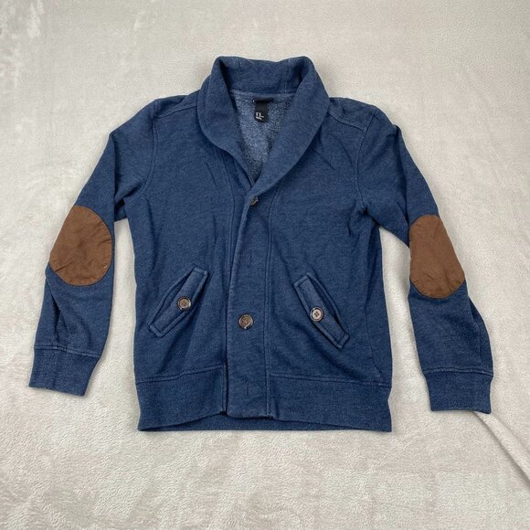 H&M Men's Cardigan Sweater Size XS Shawl Collar Cozy Casual Button Up Long Sleev - Picture 11 of 12